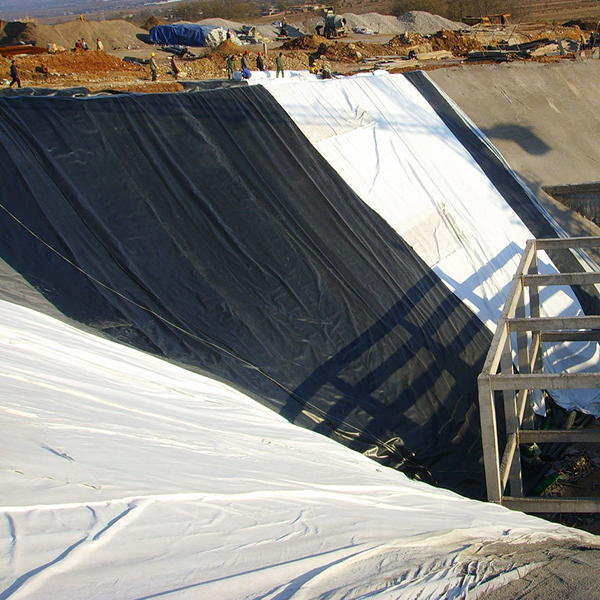 復(fù)合土工膜防滲處理加固斷面要點