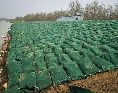 生態(tài)袋的生態(tài)修復功能豐富植被層次感和提高觀賞性